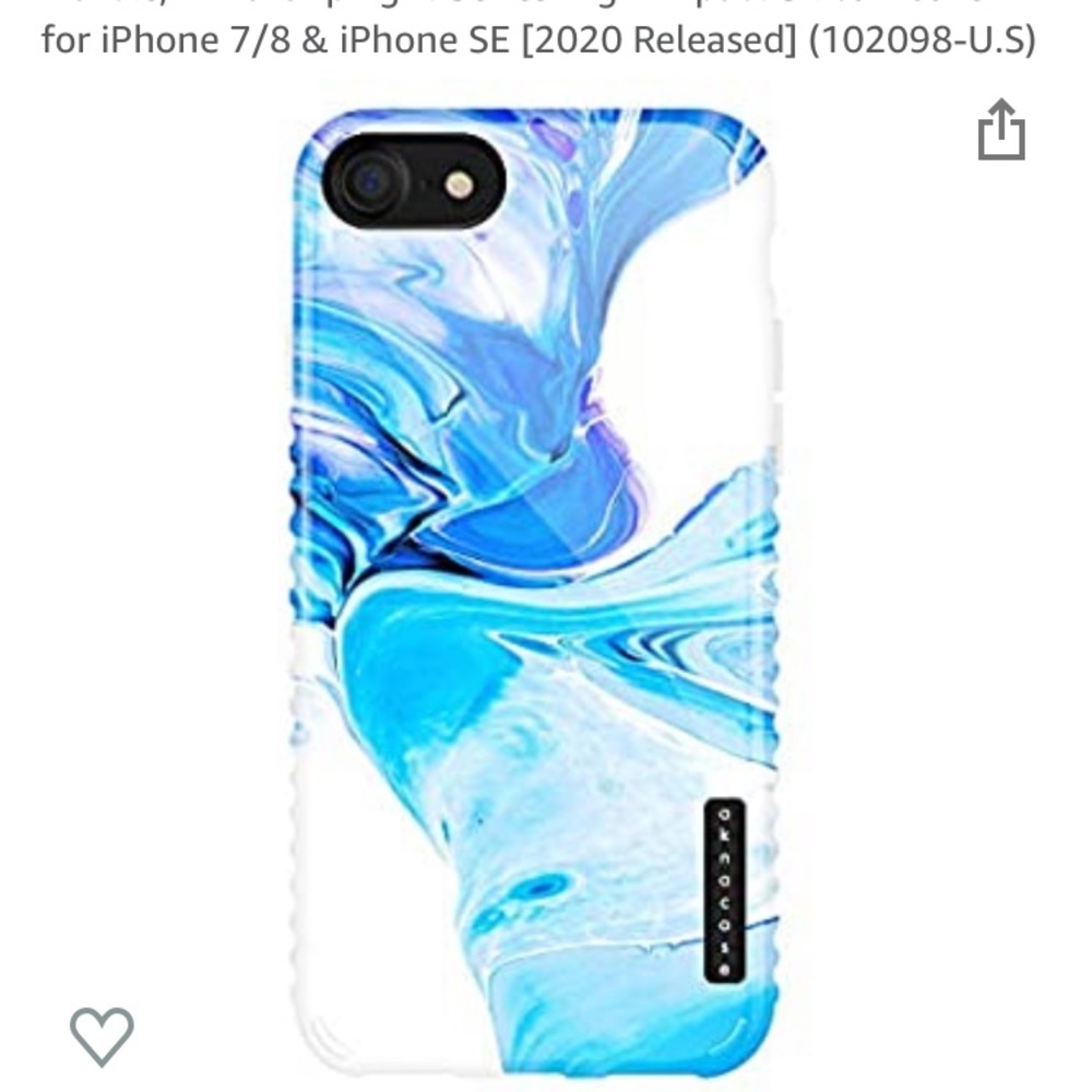 AKNA iPhone Case 7/8/SE Silicone Marble